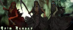 Grim reaper Low-poly 3D model