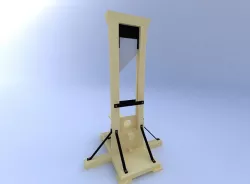 Guillotine 3D model
