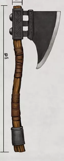 Hacha Low-poly 3D model
