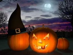 Halloween Jack O Lantern Pumpkin 3D model