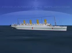 HMHS Britannic 3D model