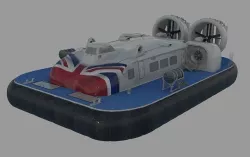Hovercraft Griffon 12000TD 3D model