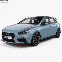Hyundai i30 N hatchback 2017 3D model