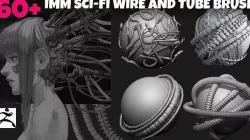 IMM SCI-FI WIRE MODELS AND KITS 3D model