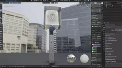 Industrial Power Socket High-Poly Version 3D model
