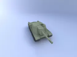 ISU-152 Tank 3D model