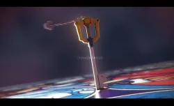 Keyblade Kingdom Hearts Low-poly 3D model