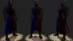 Knight Low-poly 3D model