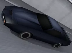 Knight Rider KITT Low-poly 3D model