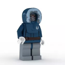 LEGO Minfigure Anakin Skywalker Parka 3D model