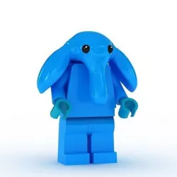 LEGO Minfigure Max Rebo 3D model