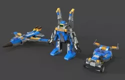 Lego Robot 3D model