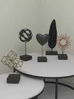Lindrande decoration pack3D model 3D model