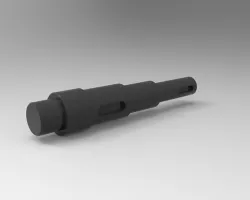 Long Shaft for Engineering Solidworks 3D model