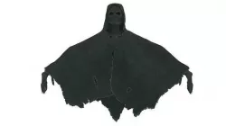 Low Poly Shrouded Specter Rigged Character With PBR Materials Low-poly 3D model