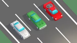 Low Poly Sports Car Pack Low-poly 3D model