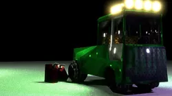 Low Poly Truck zombie Low-poly 3D model