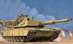 M1A2 Abrams tank 3D model