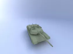 M1A2 Abrams Tank 3D model