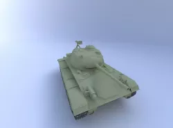 M24 Chaffee Tank 3D model