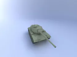 M60A1 Tank 3D model