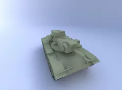 M60A2 Tank 3D model