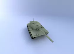 M60A3 Tank 3D model