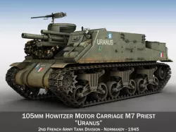 M7 Priest - Uranus 3D model