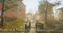 Medieval and Fantasy Set - Game ready Low-poly 3D model