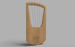 Medieval Lyra 3D model
