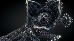 Metal Worm 3D model