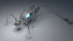 Metallic crawler 3D model