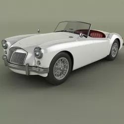 MG MGA 3D model