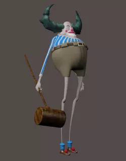 Mr  Winkle 3D model