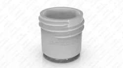 Neck of PET Preform - SP - 415 - 33 - L - BDF 3D model