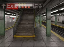 NYC Subway Station 3D model