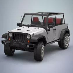 Off-road Jeep 3D model