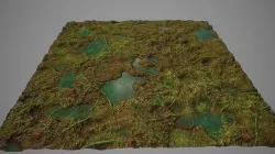 PBR seamless jungle swamp ground textures Texture