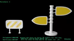 Pointers 1 3D model