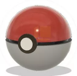 pokeball 3D model