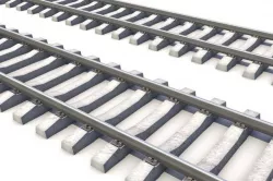 RailRoad way 3D model