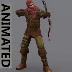 ranger Low-poly 3D model