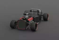 RAT ROD 3D model