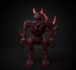 Red Devil The SoulBurner 3D model