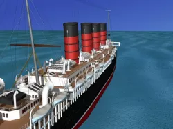 RMS Lusitania  3D model