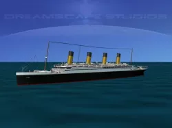 RMS Titanic 3D model