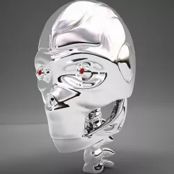 robot head 3D model