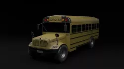 SCHOOL BUS 3D model