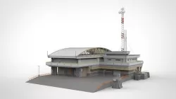 sci-fi architecture 2 3D model