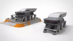 sci-fi architecture 3 3D model